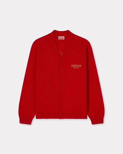 'Boke Flower' cardigan wool