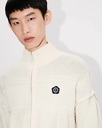 'Boke Flower 2.0' embroidered cardigan cotton and wool