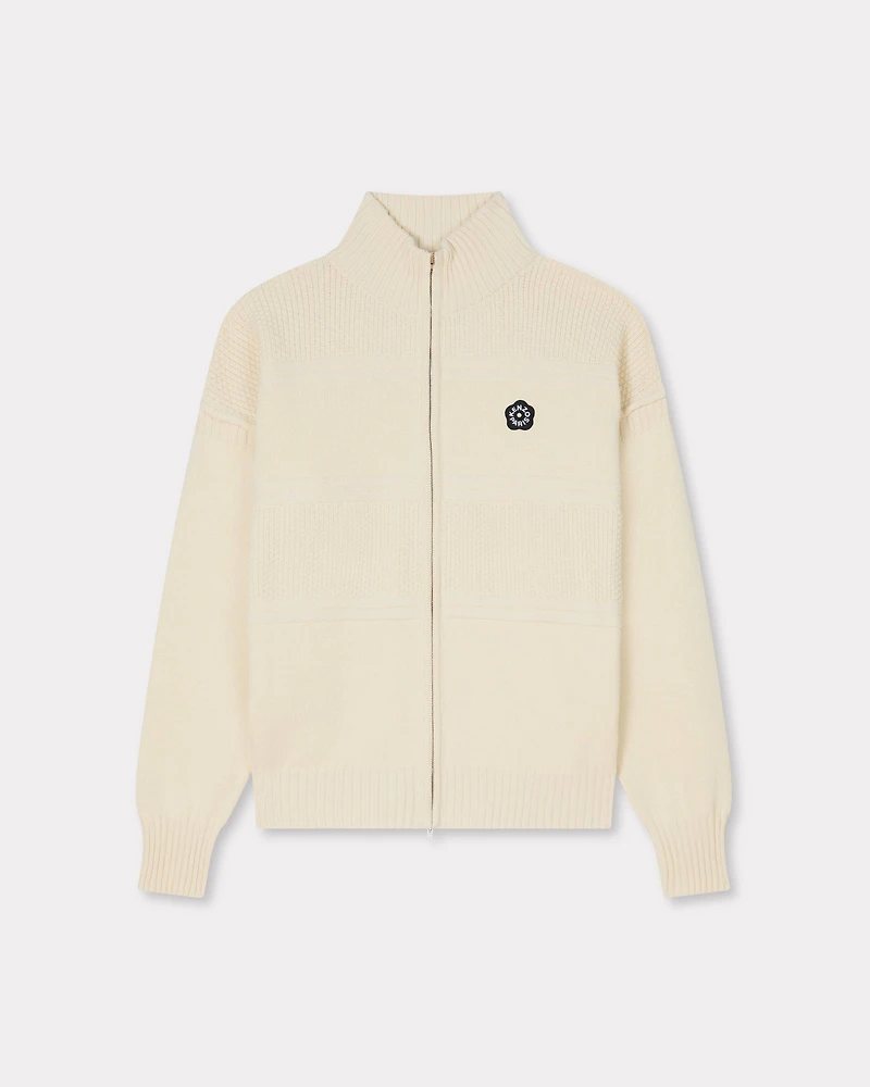 'Boke Flower 2.0' embroidered cardigan cotton and wool