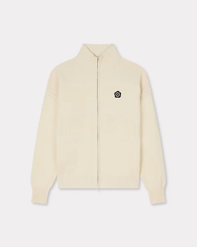 'Boke Flower 2.0' embroidered cardigan cotton and wool