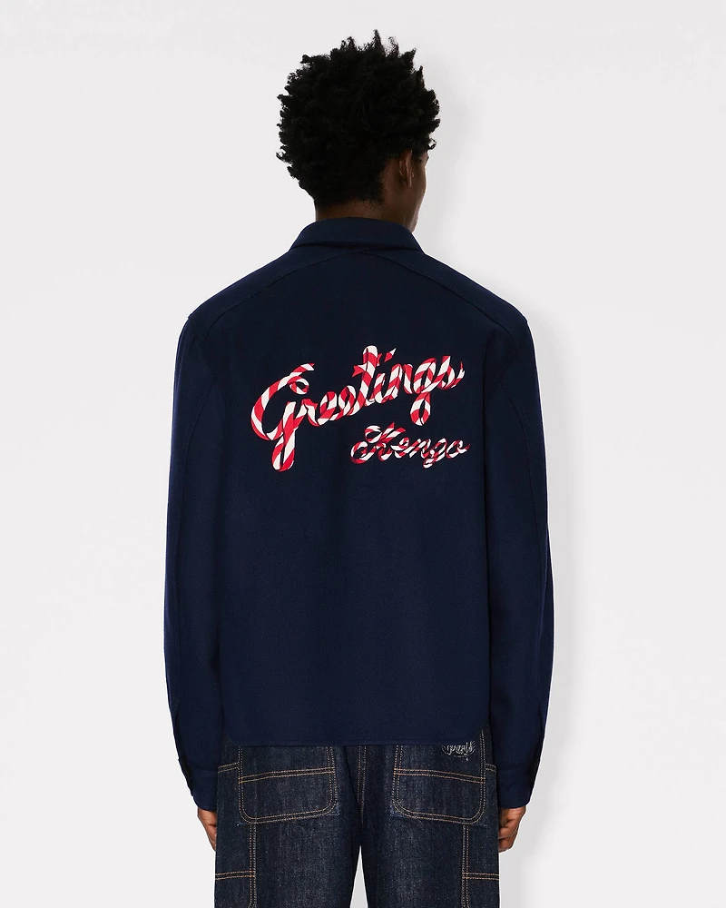 'KENZO Winter Holidays' overshirt wool