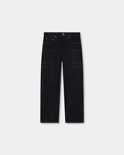 'KENZO Winter Holidays' cargo monkey fit jeans japanese denim