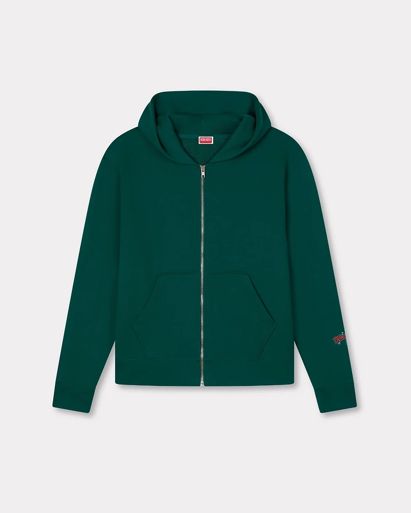 'KENZO Winter Holidays' zip up hoodie cotton
