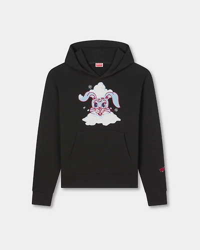 'KENZO Winter Holidays' embroidered hoodie cotton