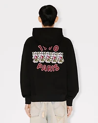'KENZO Wild Tiger' embroidered hoodie cotton