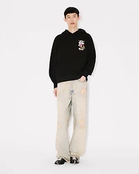 'KENZO Wild Tiger' embroidered hoodie cotton