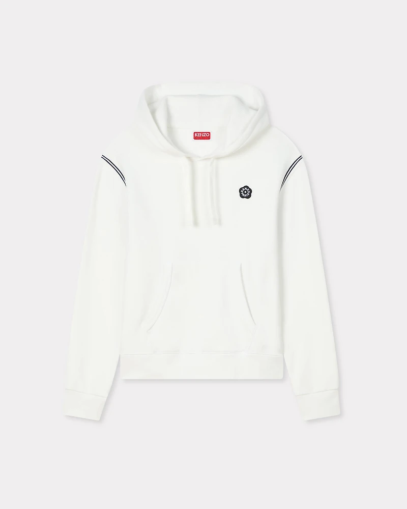 'Boke Flower 2.0' embroidered hoodie cotton