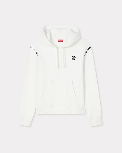 'Boke Flower 2.0' embroidered hoodie cotton