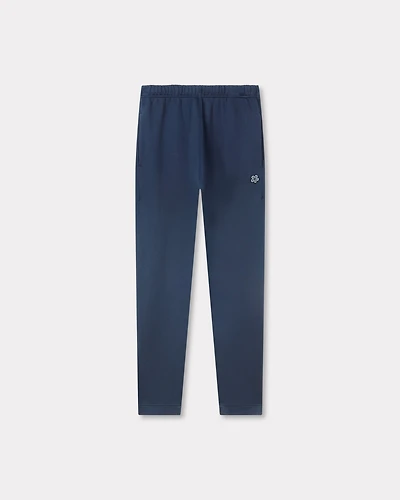 'Boke Flower' embroidered jogpants cotton