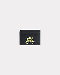 'KENZO Wild Tiger' card holder in leather