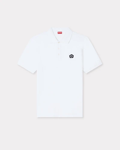 'Boke Flower 2.0' slim polo cotton