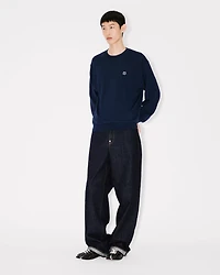 'Boke Flower' embroidered jumper merino wool