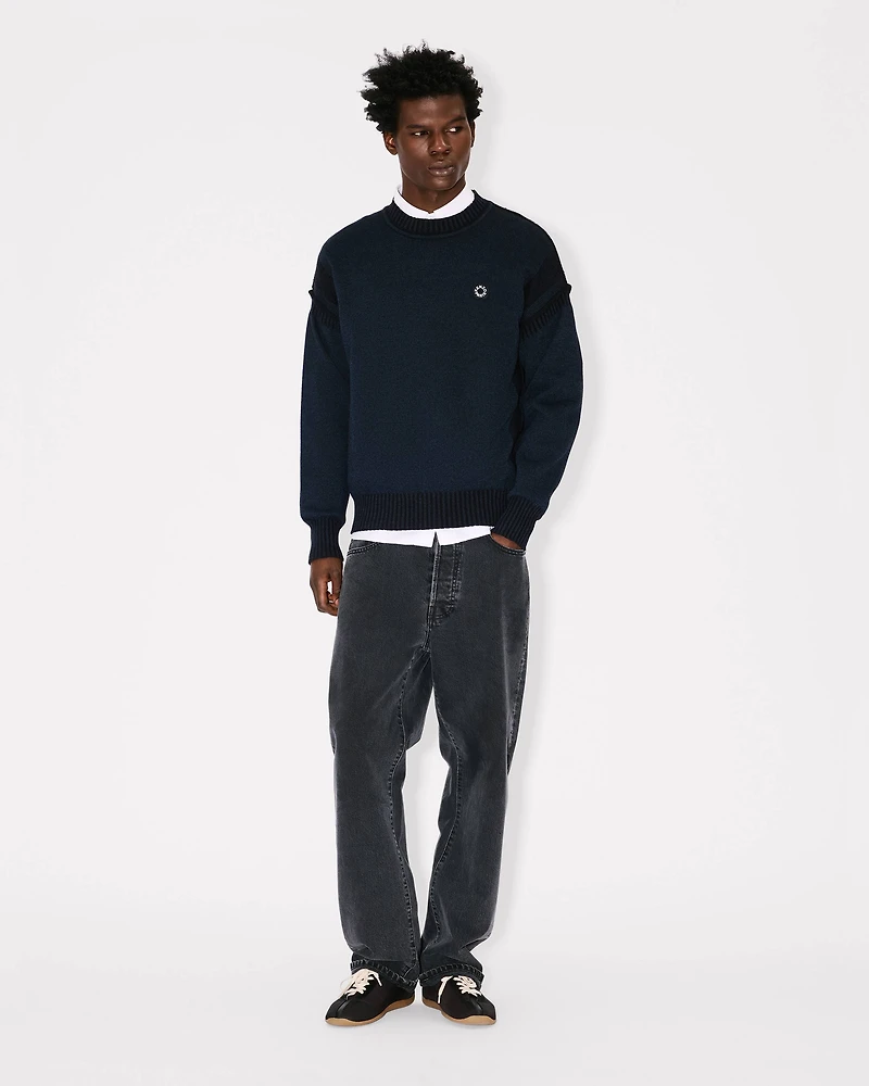 'Boke Flower 2.0' jumper cotton and wool