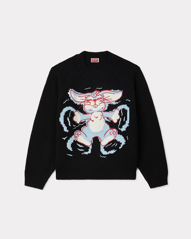 'KENZO Winter Holidays' embroidered jumper wool