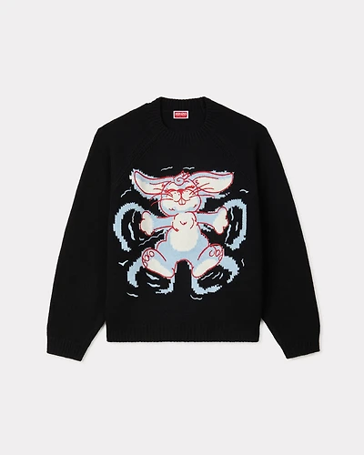 'KENZO Winter Holidays' embroidered jumper wool