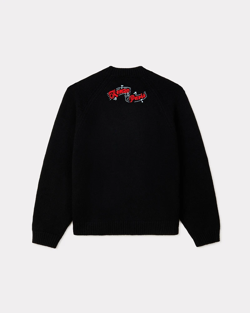 'KENZO Winter Holidays' embroidered jumper wool