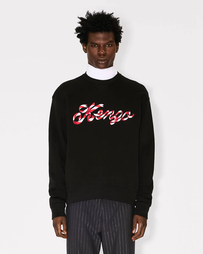'KENZO Winter Holidays' embroidered sweatshirt cotton
