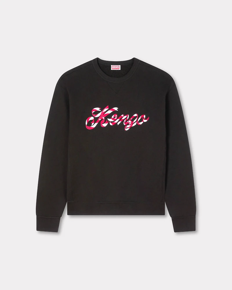 'KENZO Winter Holidays' embroidered sweatshirt cotton