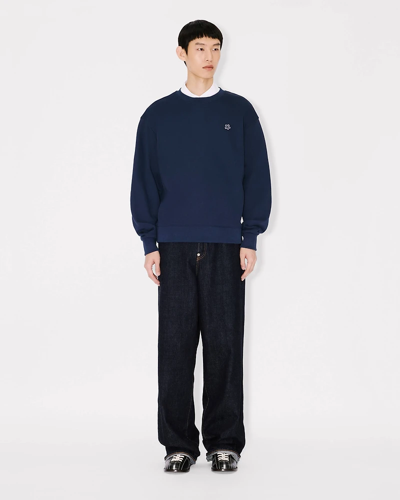 'Boke Flower' embroidered sweatshirt coton