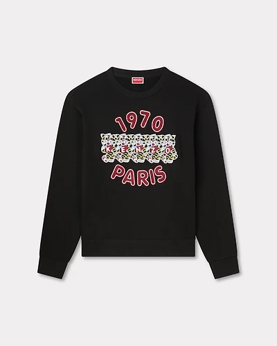 'KENZO Wild Tiger' embroidered sweatshirt cotton