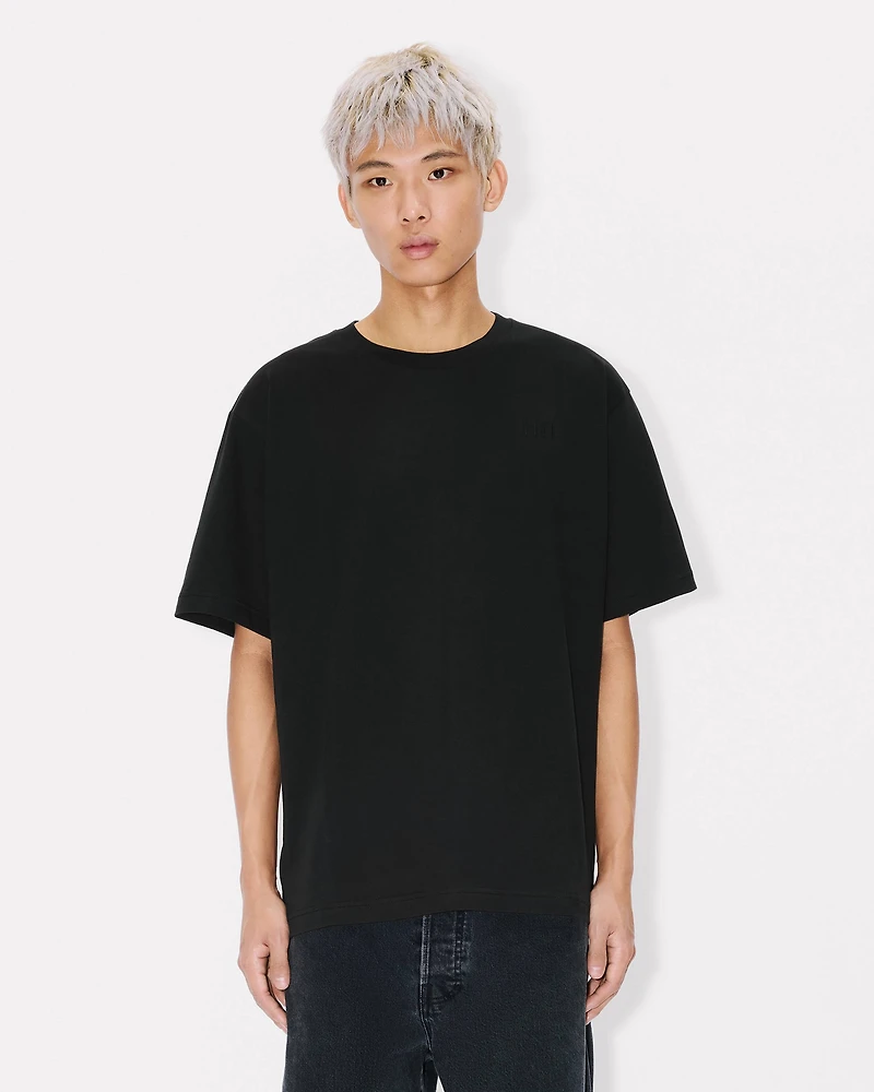 'Boke Flower 2.0' embroidered oversized T-shirt cotton