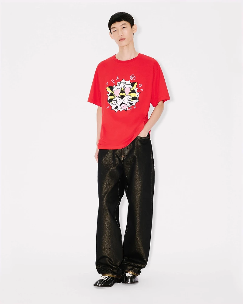 'KENZO Wild Tiger' oversized T-shirt cotton