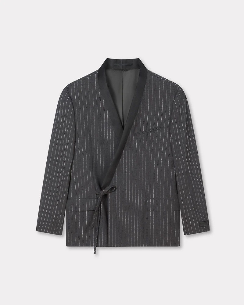 'KENZO Stripes' double breasted kimono jacket