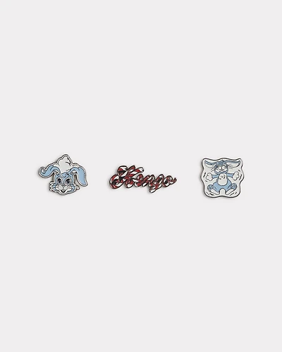 'KENZO Winter Holidays' set of pins