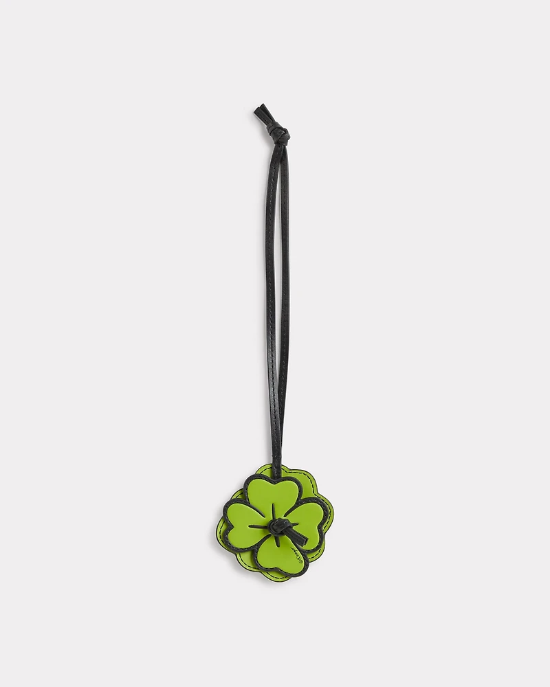 'KENZO Cartoon' clover charm in leather