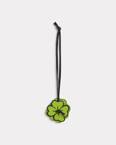 'KENZO Cartoon' clover charm in leather