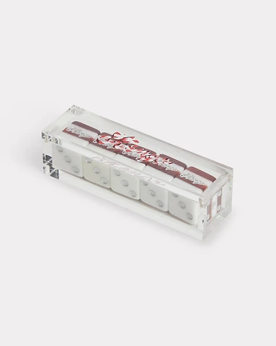 'KENZO Winter Holidays' dice set