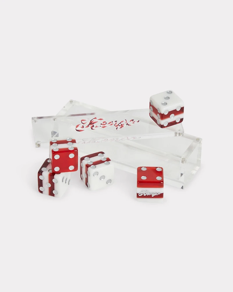 'KENZO Winter Holidays' dice set