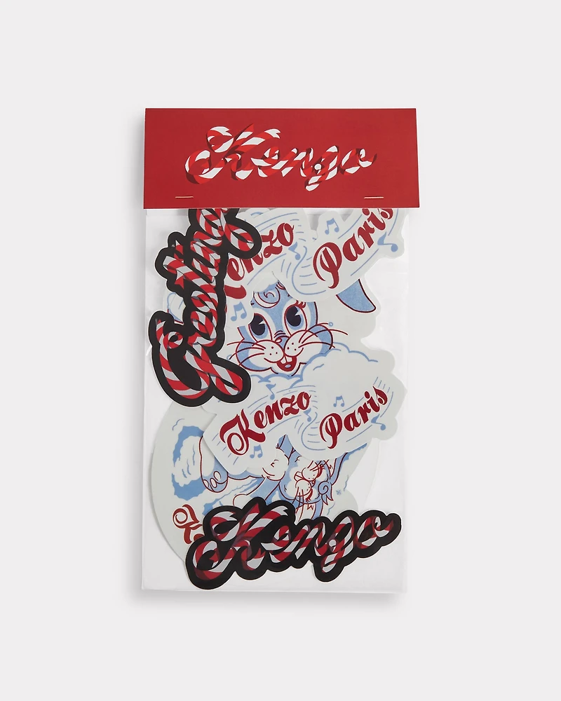 'KENZO Winter Holidays' stickers