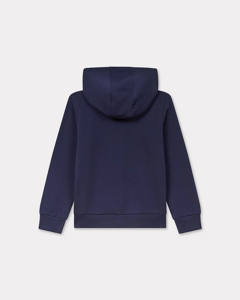 Embroidered cotton sweatshirt