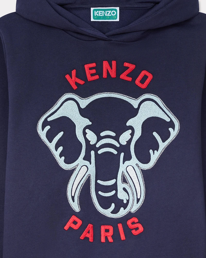 Embroidered cotton sweatshirt