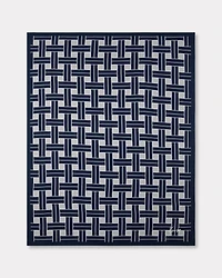 'KENZO Weave' embroidered plaid