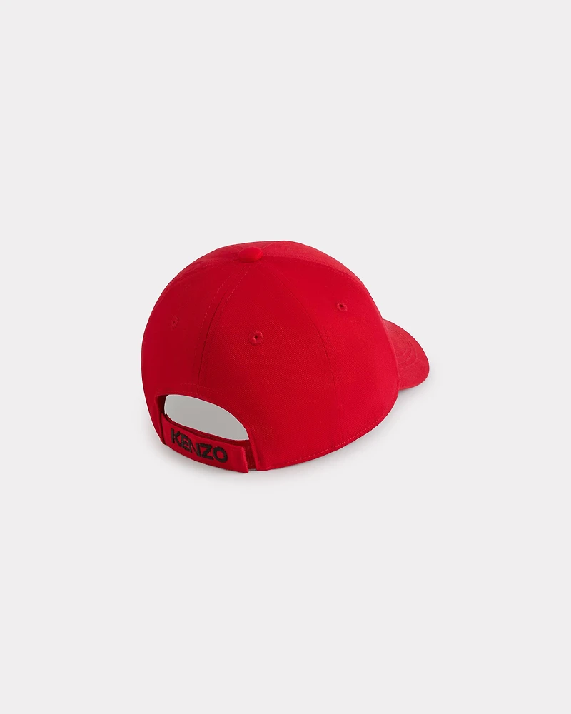 Embroidered cap cotton twill