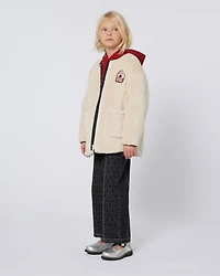 'Cosmic Fun' coat fluffy fleece