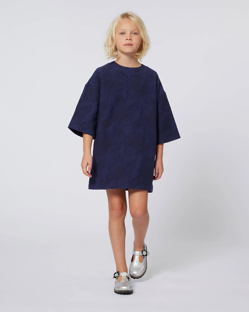 'Wonder Space' dress a cotton blend