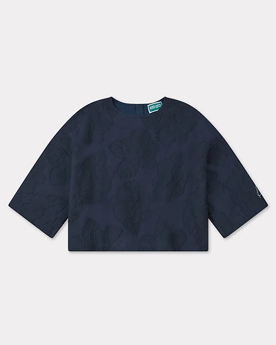 'Wonder Space' embroidered blouse jacquard fabric