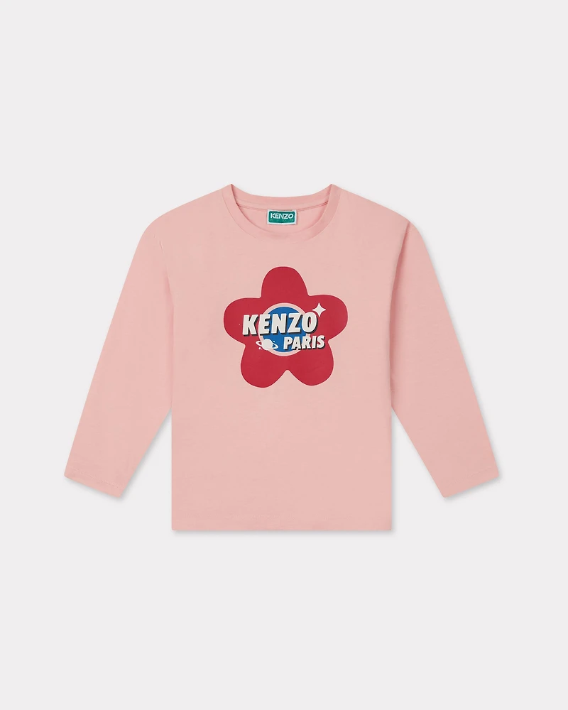 'Cosmic Fun' long-sleeved T-shirt cotton