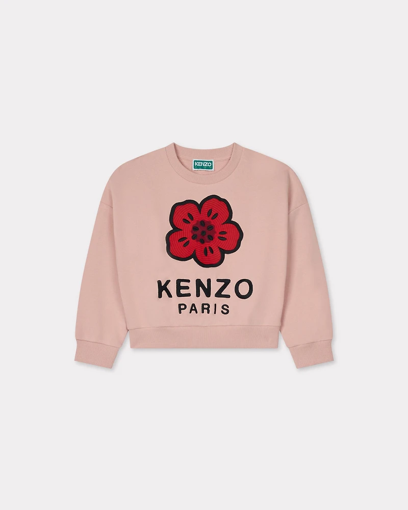 Embroidered sweatshirt cotton