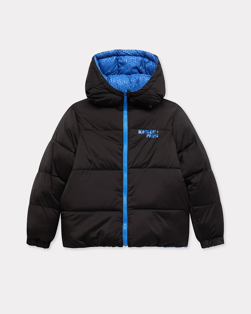 'Cosmic Fun' reversible down jacket