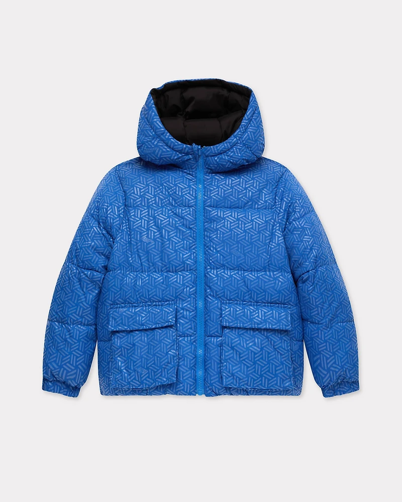 'Cosmic Fun' reversible down jacket