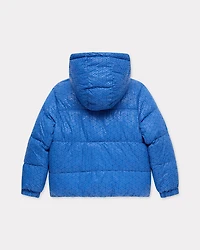 'Cosmic Fun' reversible down jacket