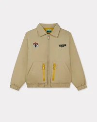 'Wonder Space' embroidered jacket cotton