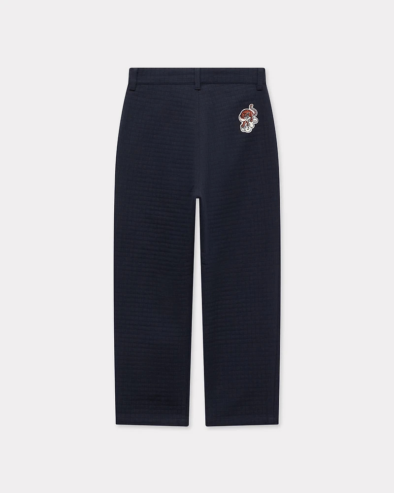 'KENZO Galaxy' embroidered suit trousers cotton