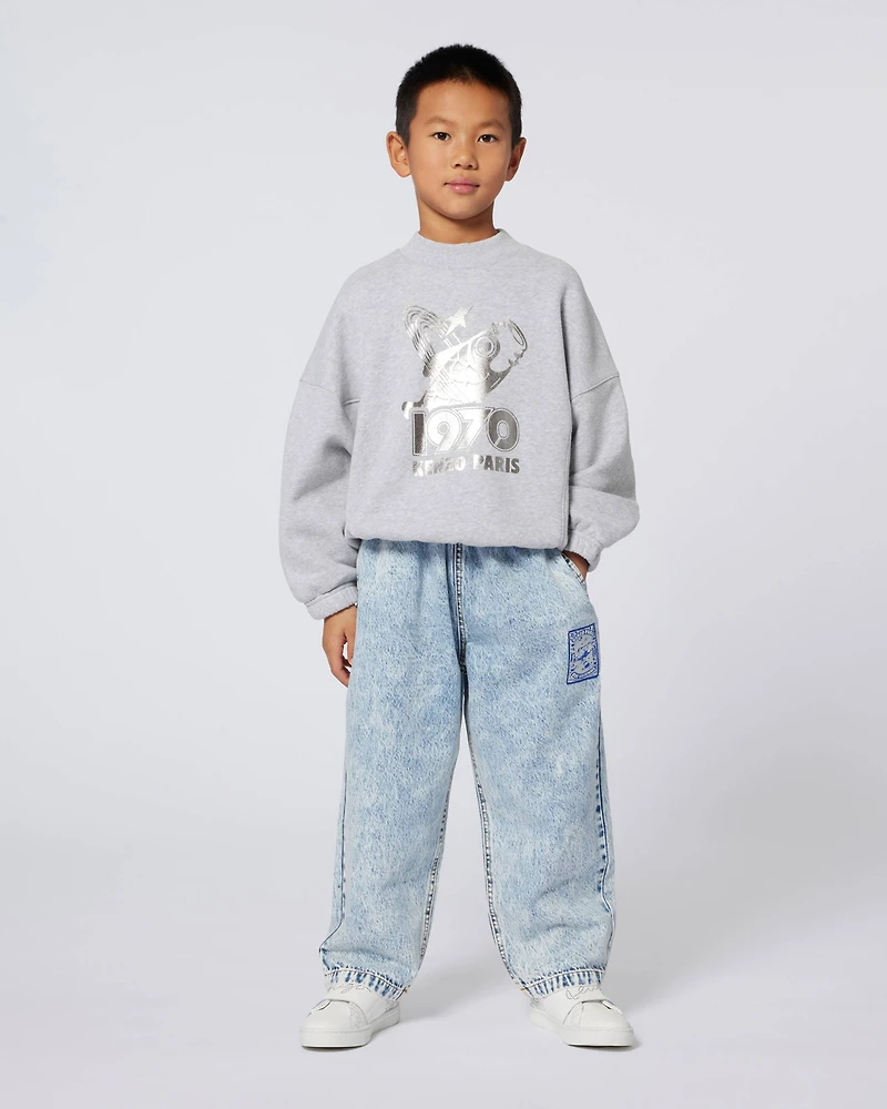 'Cosmic Fun' trousers denim
