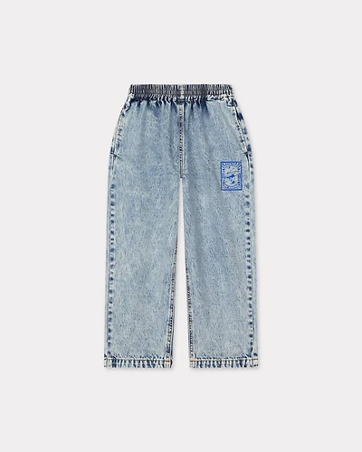 'Cosmic Fun' trousers denim