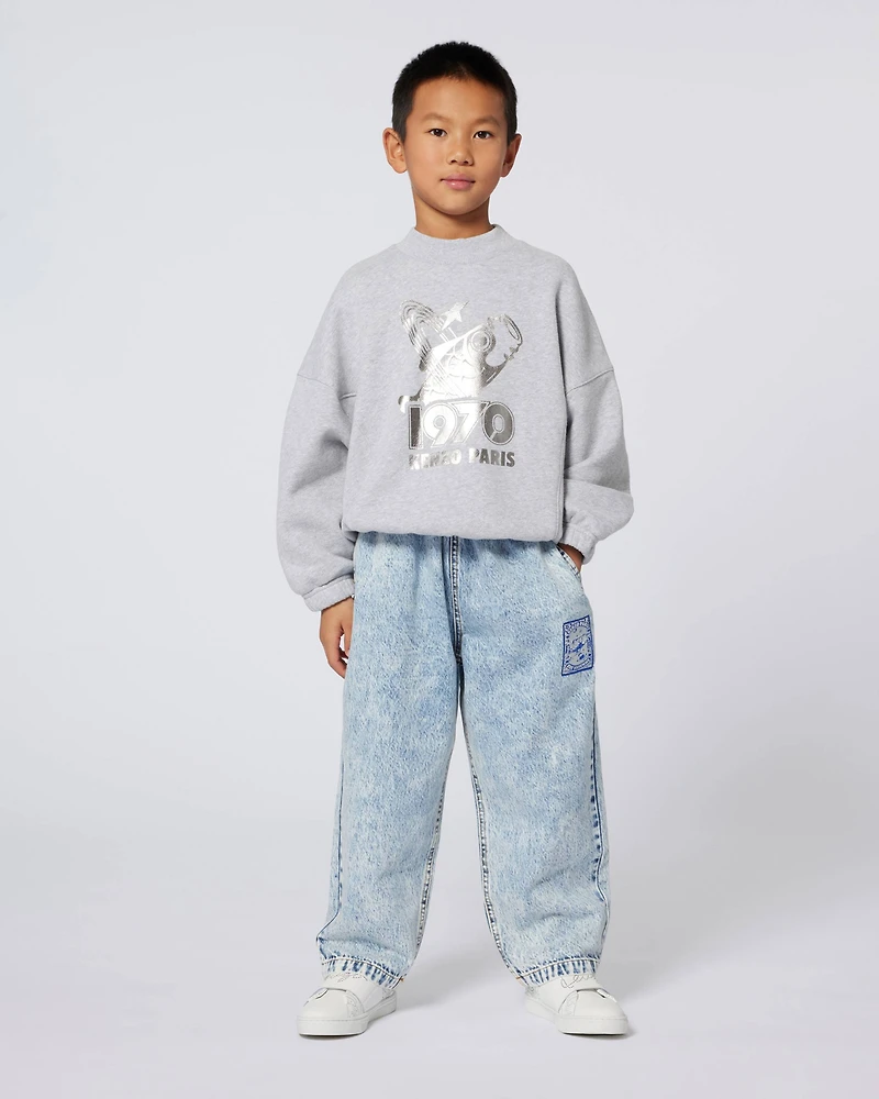 'Cosmic Fun' sweatshirt cotton